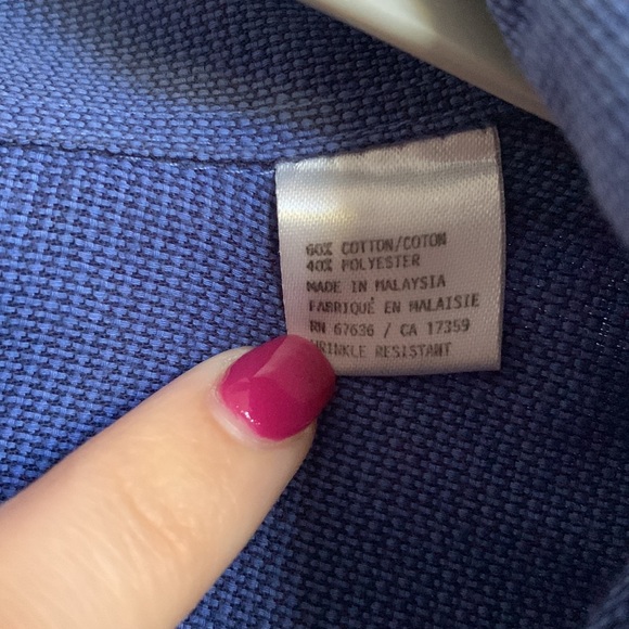 Yves Saint Laurent Button Down Long Sleeve Shirt - Picture 5 of 5